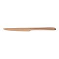 Christofle L'âme de Feu dinner knife, stainless steel, colour copper