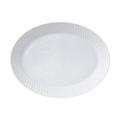 Bernardaud Twist Weiß Platte oval, klein
