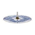 Hering Berlin Alif Blue spinner plate for cake and pastries