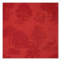 Le Jacquard Francais Serviette Souveraine, rot