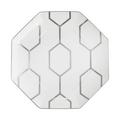 Wedgwood Gio Platinum octagonal dessert plate