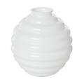 Venini Vase Deco, H 29 cm, milchweiß