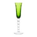 Saint-Louis Bubbles Champagne flute, chartreuse