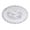 Gien Oiseau Bleu Platte oval
