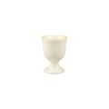 Gien Filets Jaune Citron egg cups, set of 2