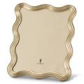 L'Objet Ripple picture frame, gold, picture size 20 x 25 cm (8'' x 10'')