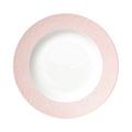 Bernardaud Ecume Pink deep plate with rim