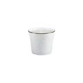 Raynaud Italian Renaissance White with platinum rim candle holder