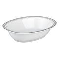 Raynaud Polka Platinum open vegetable dish