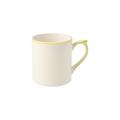Gien Filets Jaune Citron mug