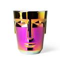 Sieger by Fürstenberg Prometheus Rainbow gin and cocktail tumbler, pink-yellow
