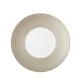 J.L Coquet Hémisphère Grey Metallic dessert plate