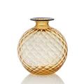 Venini Vase Monofiori Balloton, H 16,5 cm, ambra