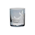 Artel African Safari double old fashioned tumbler, rhinoceros in slate