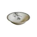 Gien Tulipes Noires salad/cereal bowls, small, set of 4