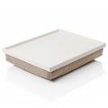 Giobagnara Polstertablett Teddy, 53 x 44 cm, off white