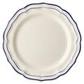 Gien Filets Cobalt dinner plates, set of 4