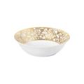 Raynaud Salamanque Obst-/Müslischale, gold-weiß