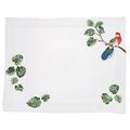 Porthault Jungle Birds linen place mat, philo