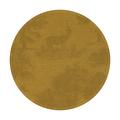 Le Jacquard Francais Souveraine round placemat, gold