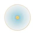 Raynaud Aura cake plate