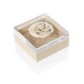 Riviere Lederbox Fiori, elfenbein
