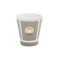 Bernardaud Eolie porcelain cup, taupe