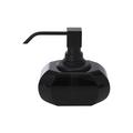 Decor Walther Crystal soap dispenser, anthracite, black