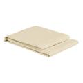 Christian Fischbacher Jersey fitted sheet, vanilla (027), 180 x 200 cm, mattress height 31-40 cm (finish with side seams)