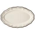 Gien Filets Manganese oval platter