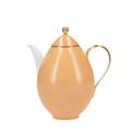 KPM Urbino Multicolore coffee pot, ochre