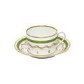 Haviland Vieux Paris Vert Teetasse mit Unterteller