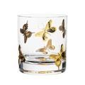 Artel Bugs Gilded double old fashioned tumbler, butterfly