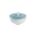 Raynaud Italian Renaissance Sky Blue sugar bowl