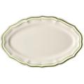 Gien Filets Verts Platte oval