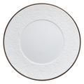 Raynaud Italian Renaissance White with platinum rim dinner plate
