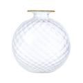 Venini Monofiori Balloton Frozen Gold vase, h 16,5 cm