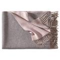 Eagle Products Alassio reversible blanket, grey-rose