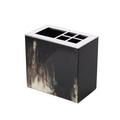 Arcahorn Iris toothbrush holder, black