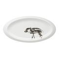 Hering Berlin Piqueur Tablett oval, klein, Motiv Frischling