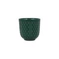 Gien Petits Choux espresso goblet, emerald