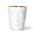 Sieger by Fürstenberg Prometheus gin and cocktail tumbler, matt finish on the outside, gilded inside