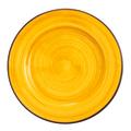 Mario Luca Giusti Saint-Tropez melamine dinner plate, yellow