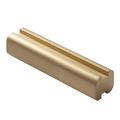 Giobagnara Lloyd large cutlery rest, brushed brass