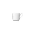 Sieger by Fürstenberg Stella Satin White single espresso cup (without saucer), coup-shaped