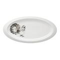 Hering Berlin Piqueur Tablett oval, klein, Motiv Auerhahn