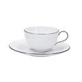 KPM Urbino Canto Kaffeetasse halbhoch mit Unterteller