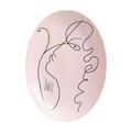 Raynaud Jean Cocteau oval platter, small, La Tristesse d'Orphée