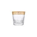 Saint-Louis Thistle Gold old fashioned tumbler, small