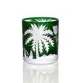 Artel Primeval Palms double old fashioned tumbler, dark green